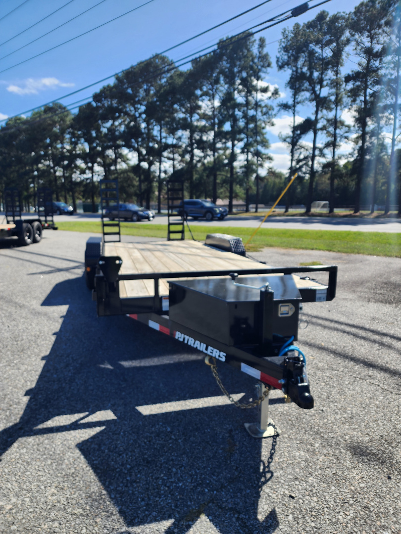 New 2026 PJ Trailers 20' CE 10K w/ Fold Up Ramps & Toolbox