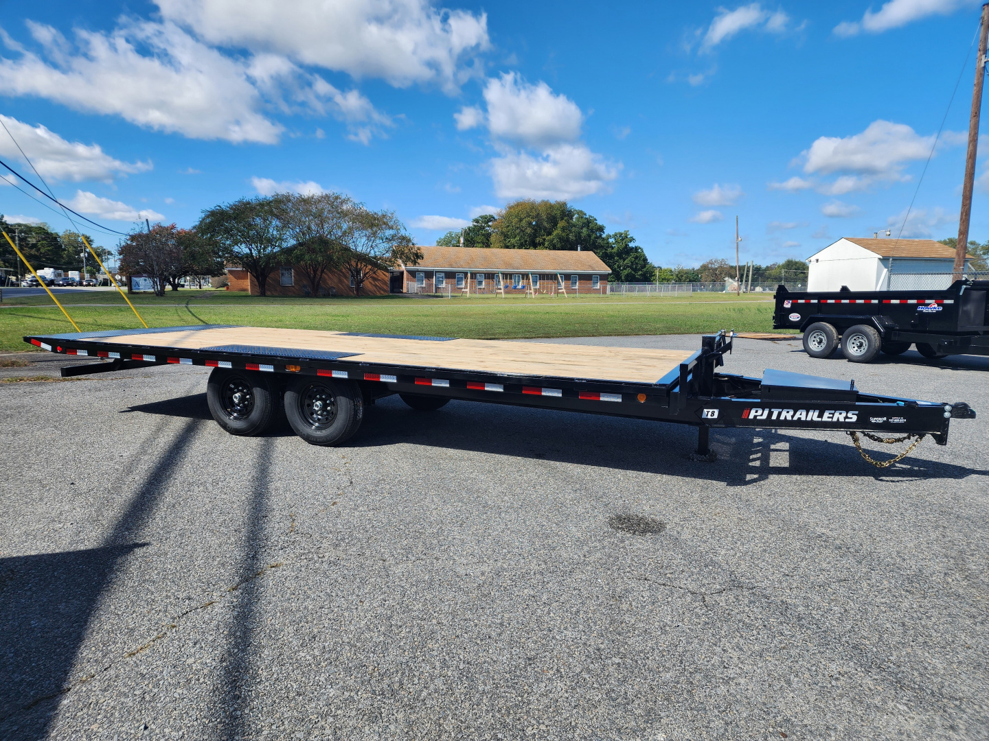 New 2026 PJ Trailers 22ft T8 14K Tilt Tilt Trailer