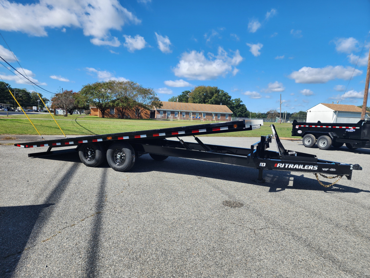 New 2026 PJ Trailers 22ft T8 14K Tilt Tilt Trailer
