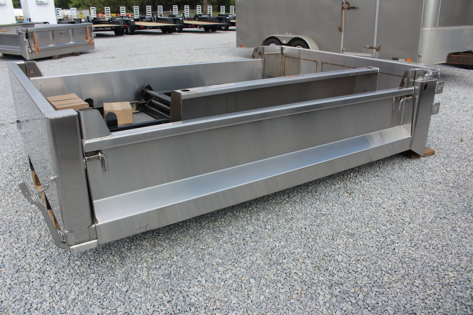 New 2026 Galion 103USDDS-11 - Stainless Steel - Dump Body - 11' Long - 84" C/A - Drop Sides