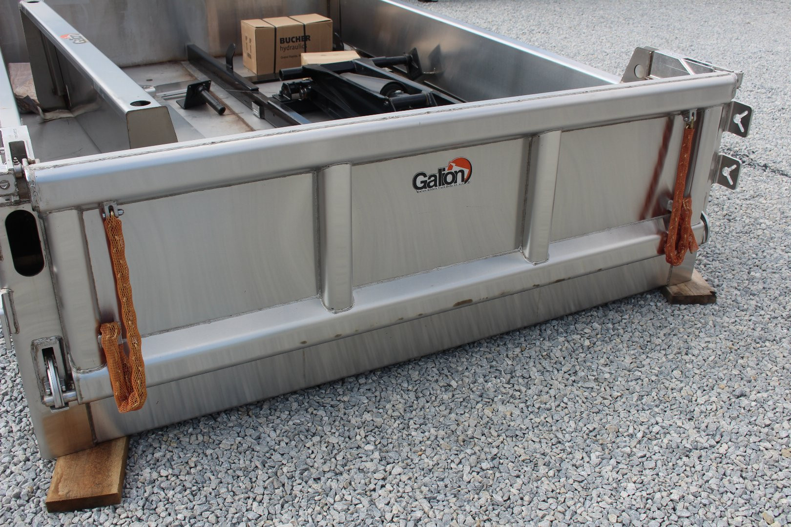 New 2026 Galion 103USDDS-11 - Stainless Steel - Dump Body - 11' Long - 84" C/A - Drop Sides