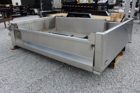 New 2026 Galion 103USDDS-11 - Stainless Steel - Dump Body - 11' Long - 84  C/A - Drop Sides