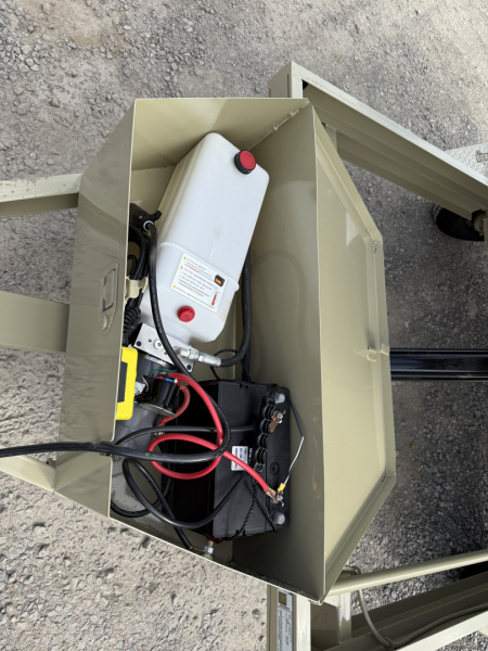 New 2026 P & T Trailers 5.2K 5X8 DUMP SPREAD GATE 7K JACK Dump Trailer