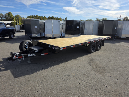 New 2026 Cam Superline 8.5X18 11K Flatbed Trailer