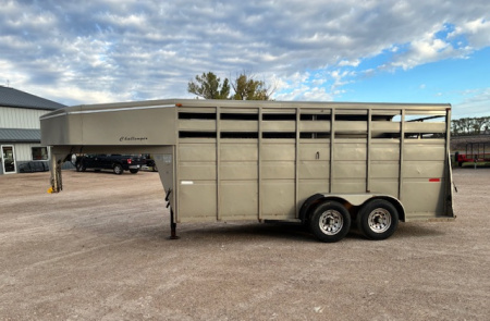 Used 2000 Titan Trailer challenger Stock / Stock Combo Trailer
