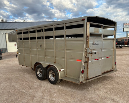 Used 2000 Titan Trailer challenger Stock / Stock Combo Trailer