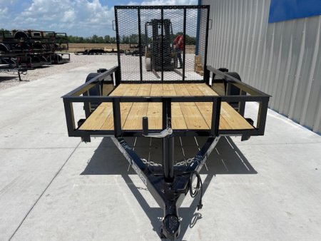 New 2026 DAVIDSON 5X8 SINGLE AXLE UTILITY W/ 4' GATE