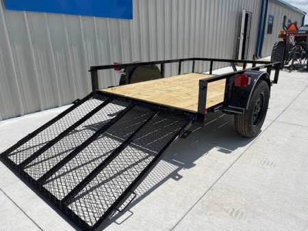 New 2026 DAVIDSON 5X8 SINGLE AXLE UTILITY W/ 4' GATE