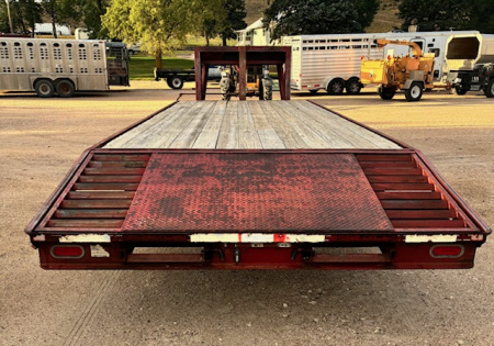 Used 1992 Titan Trailer Flatbed Deckover Trailer