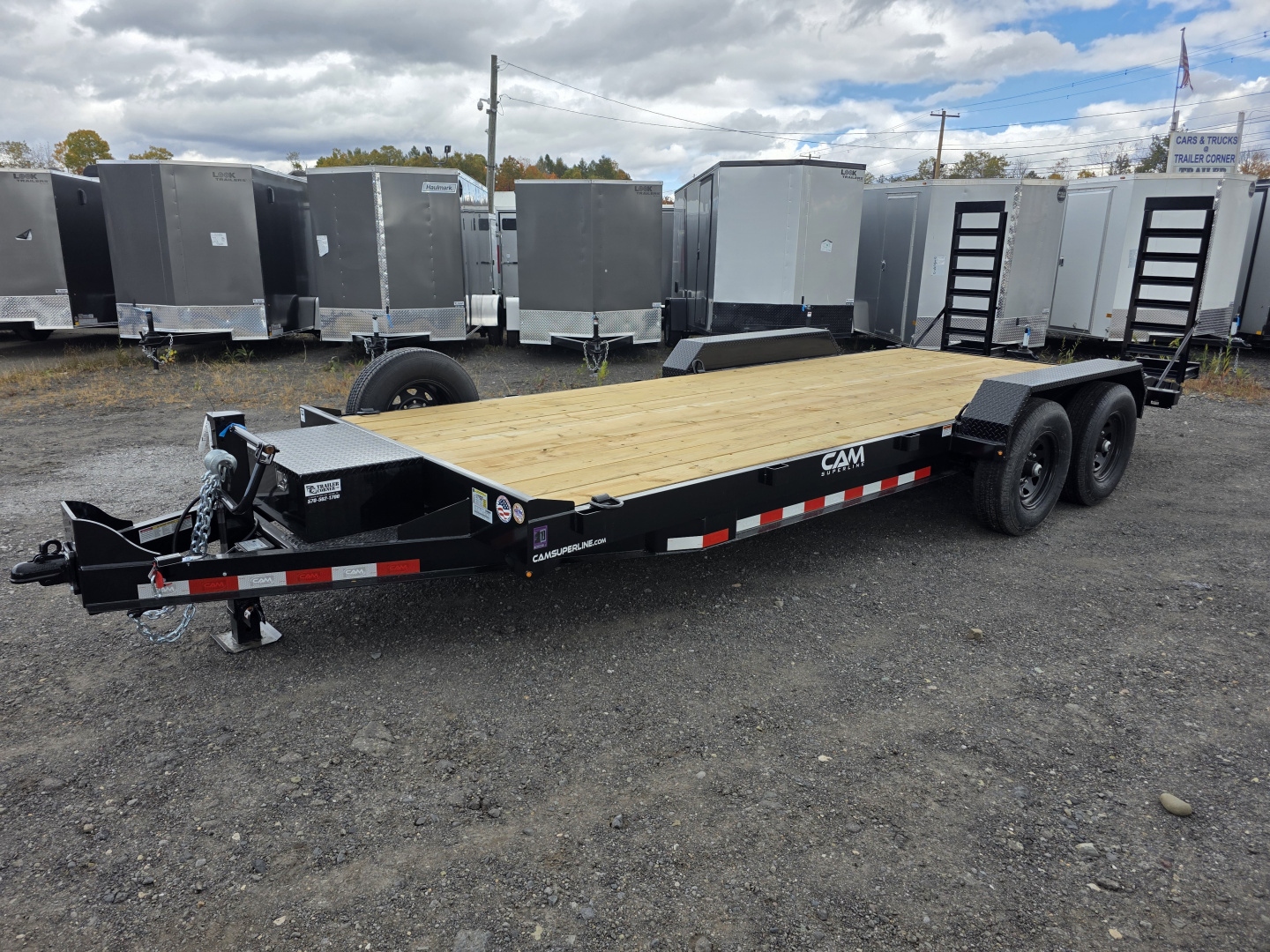 New 2026 Cam Superline 7X18 15.4K - C CHANNEL Equipment Trailer