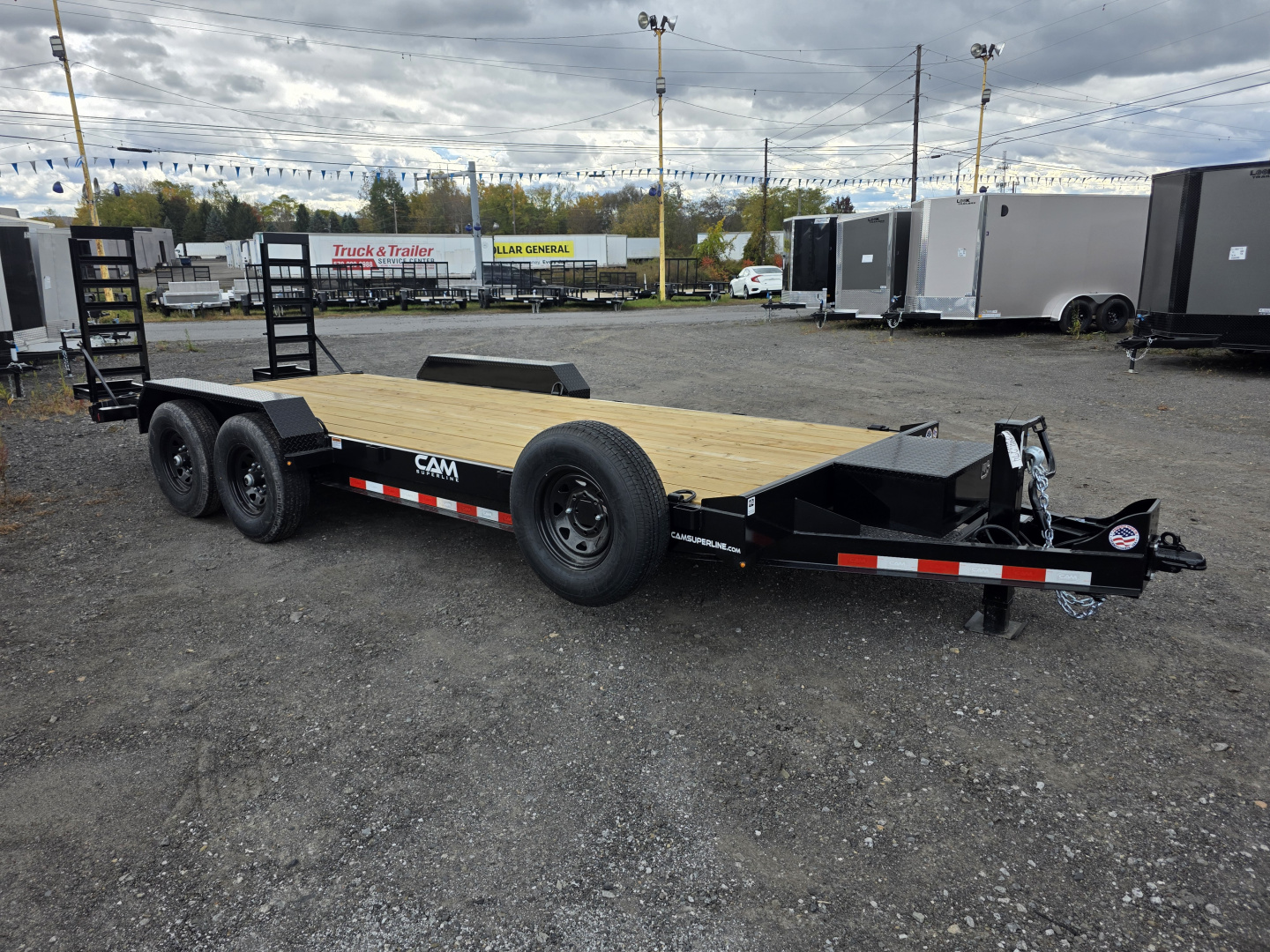 New 2026 Cam Superline 7X18 15.4K - C CHANNEL Equipment Trailer