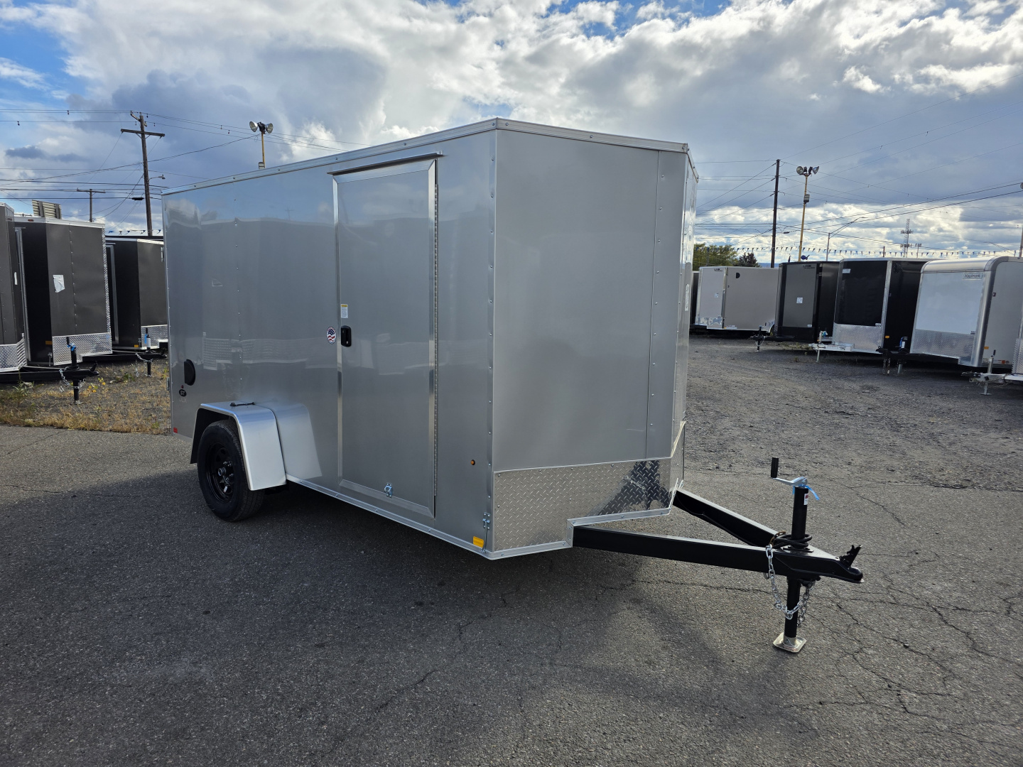 New 2026 Look Trailers ST DLX 6X12 - RAMP Cargo / Enclosed Trailer