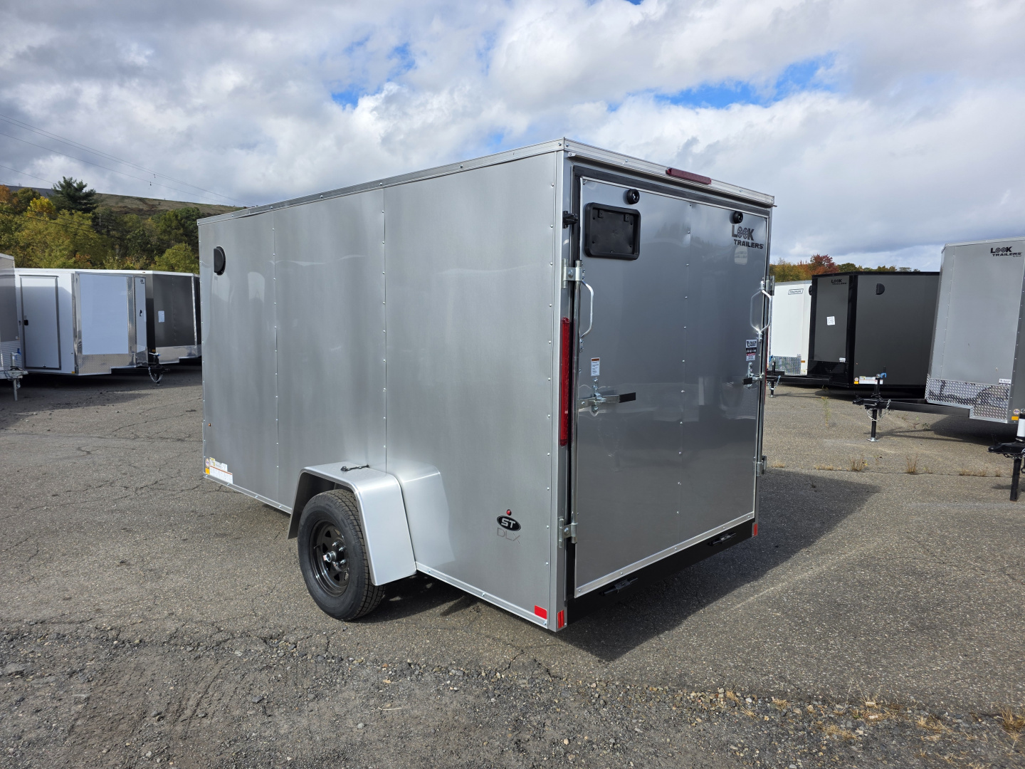 New 2026 Look Trailers ST DLX 6X12 - RAMP Cargo / Enclosed Trailer