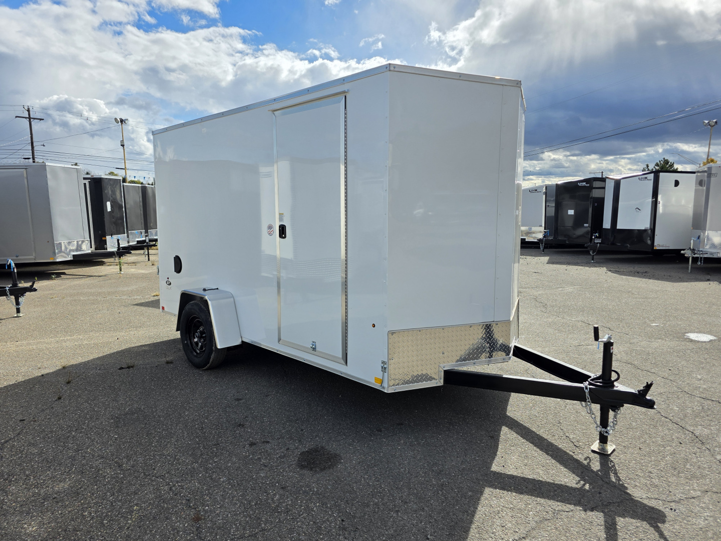 New 2026 Look Trailers ST DLX 6X12 - EXT HEIGHT Cargo / Enclosed Trailer