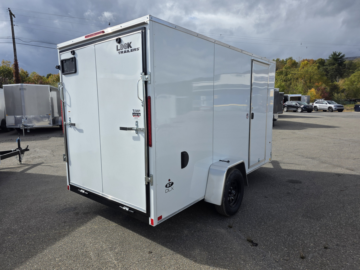 New 2026 Look Trailers ST DLX 6X12 - EXT HEIGHT Cargo / Enclosed Trailer