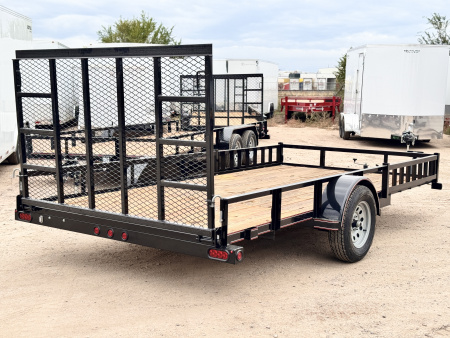 New 2026 Diamond T 7-14 Ramp Gate Utility W/ ATV Ramps 3K GVWR