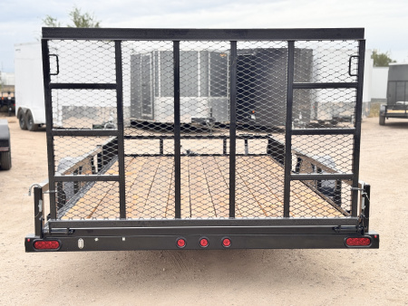 New 2026 Diamond T 7-14 Ramp Gate Utility W/ ATV Ramps 3K GVWR