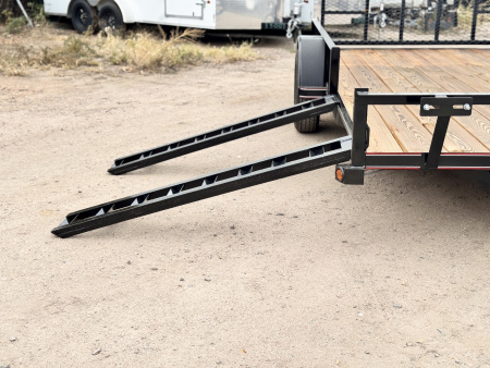 New 2026 Diamond T 7-14 Ramp Gate Utility W/ ATV Ramps 3K GVWR