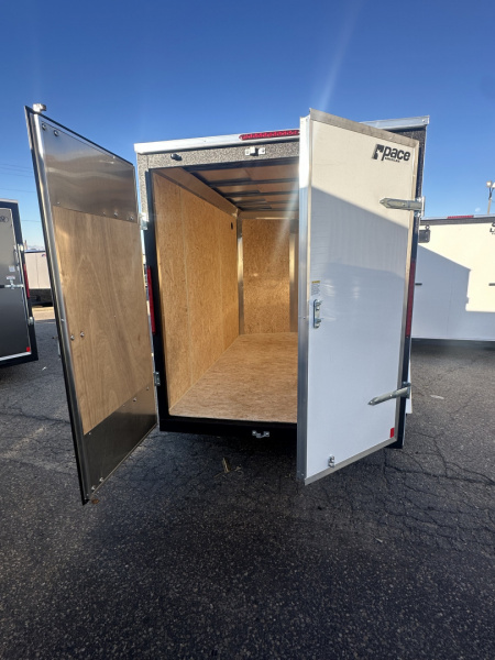 New 2026 Pace American Out Back DLX 6x10 3K +6" Cargo / Enclosed Trailer