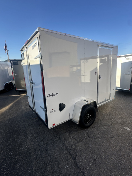New 2026 Pace American Out Back DLX 6x10 3K +6" Cargo / Enclosed Trailer