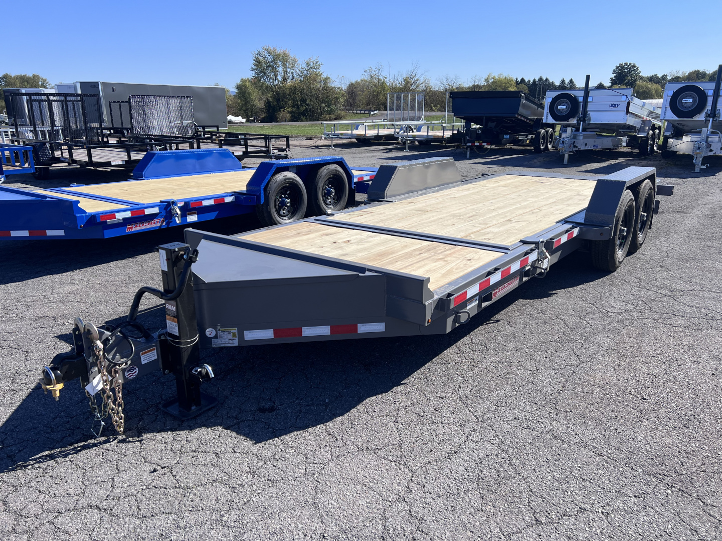 New 2026 Midsota 7X16+4 15.4K TILT Equipment Trailer