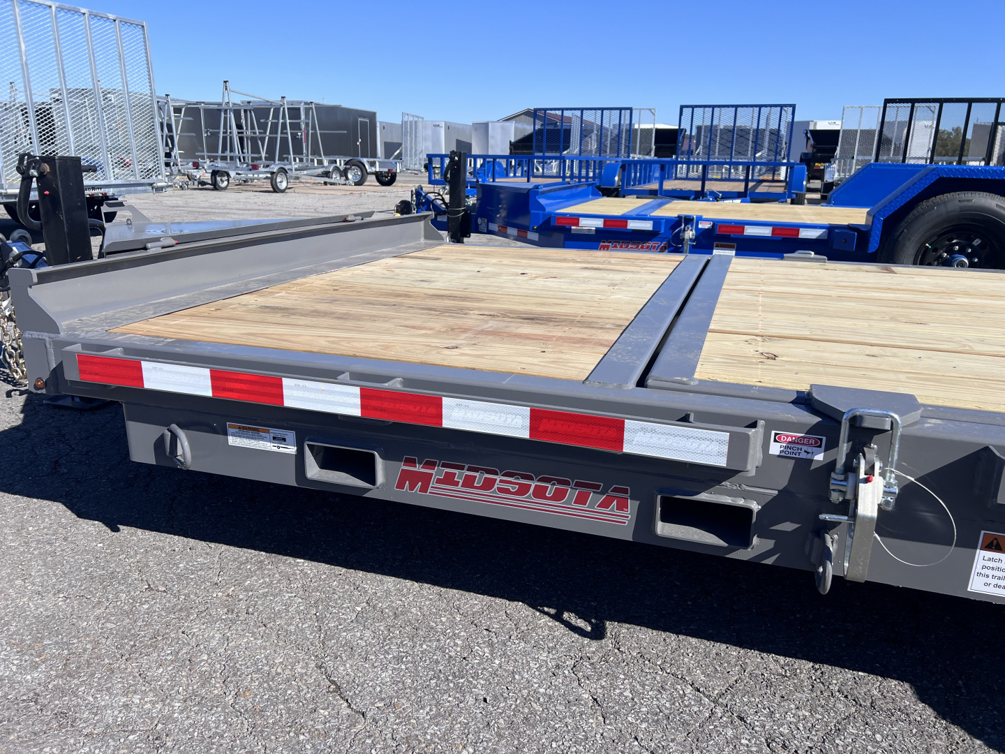 New 2026 Midsota 7X16+4 15.4K TILT Equipment Trailer