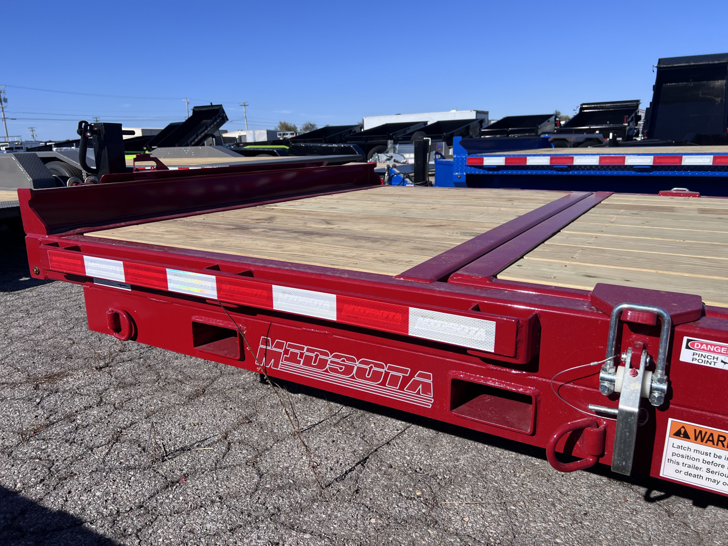 New 2026 Midsota 7X16+4 15.4K TILT Equipment Trailer