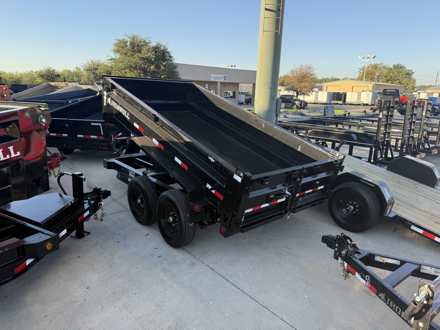 New 2026 Iron Bull DTB 72X12 Dump Trailer