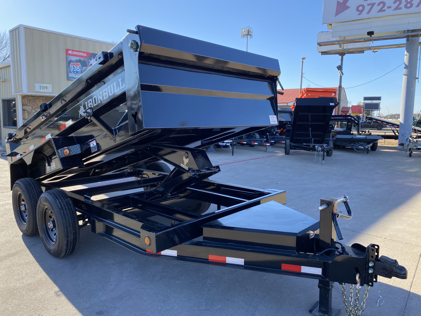 New 2026 Iron Bull DTB 72X12 Dump Trailer