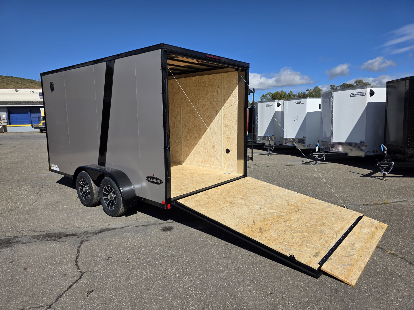 New 2026 Look Trailers ELEMENT SE 7X14 7K - BLK OUT Cargo / Enclosed Trailer