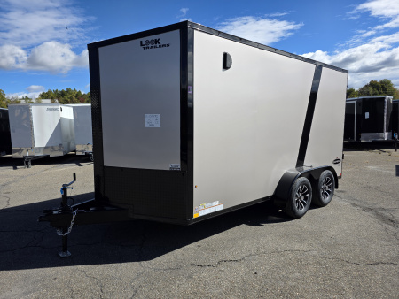 New 2026 Look Trailers ELEMENT SE 7X14 7K - BLK OUT Cargo / Enclosed Trailer