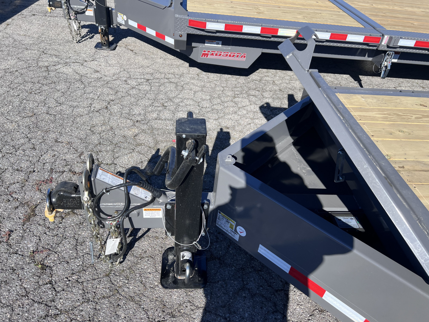 New 2026 Midsota 7X16+4 15.4K TILT Equipment Trailer