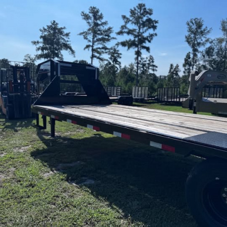New **Halloween Sale** Delco 102x25 10Ton Gooseneck Equipment Trailer