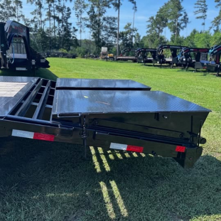 New **Halloween Sale** Delco 102x25 10Ton Gooseneck Equipment Trailer
