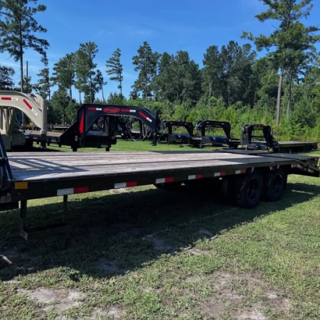 New **Halloween Sale** Delco 102x25 10Ton Gooseneck Equipment Trailer