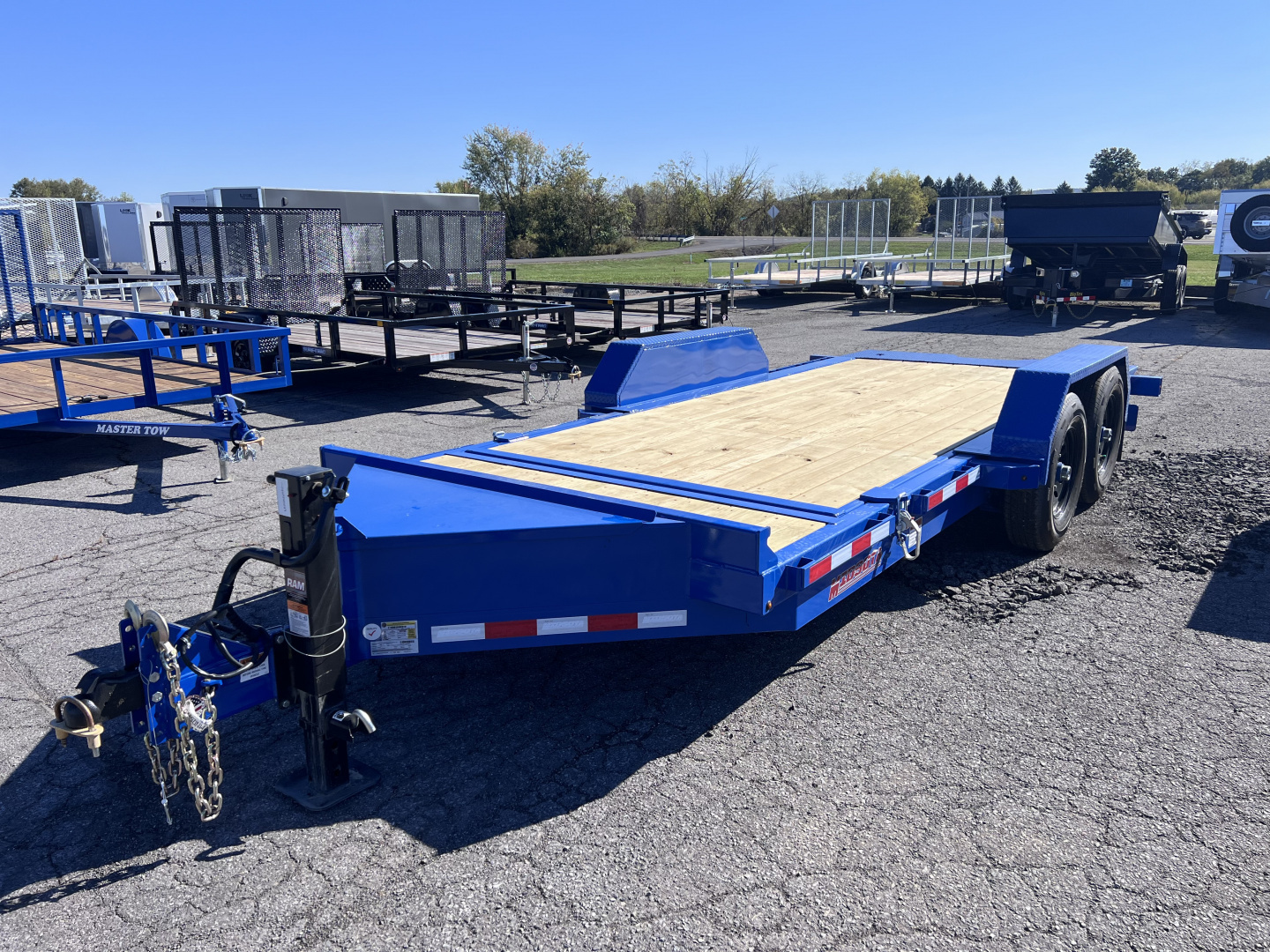 New 2026 Midsota 7X16+2 15.4K TILT Equipment Trailer