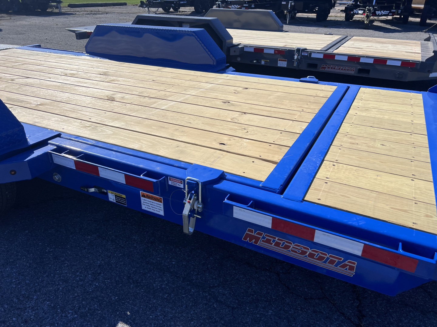 New 2026 Midsota 7X16+2 15.4K TILT Equipment Trailer