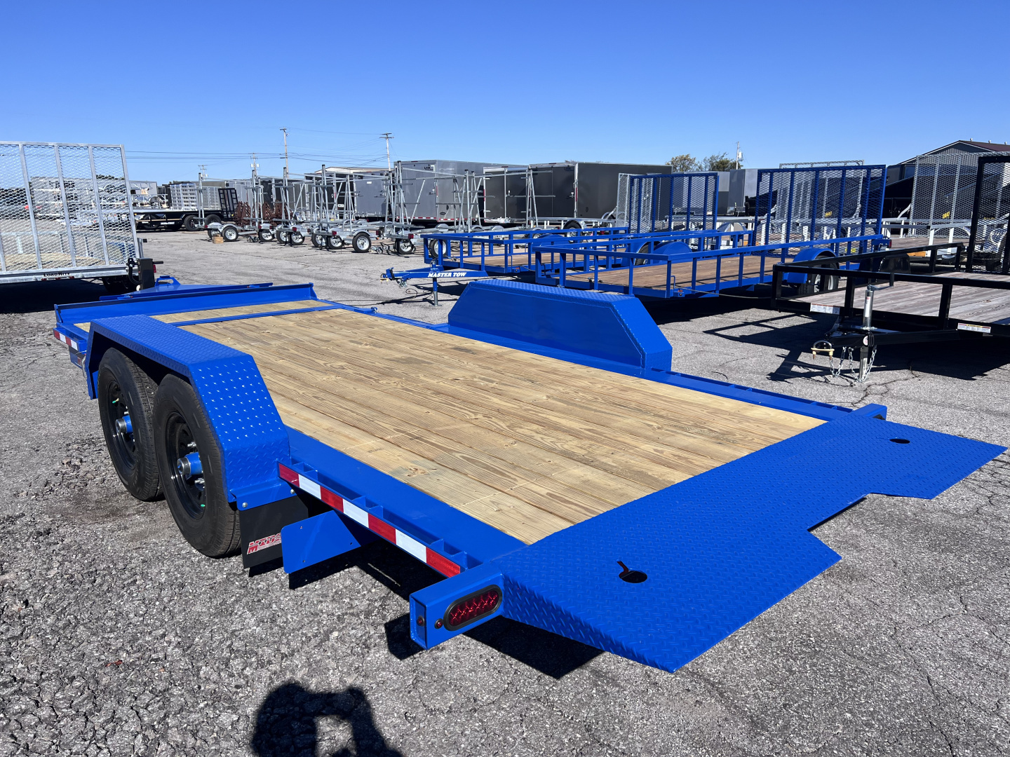 New 2026 Midsota 7X16+2 15.4K TILT Equipment Trailer