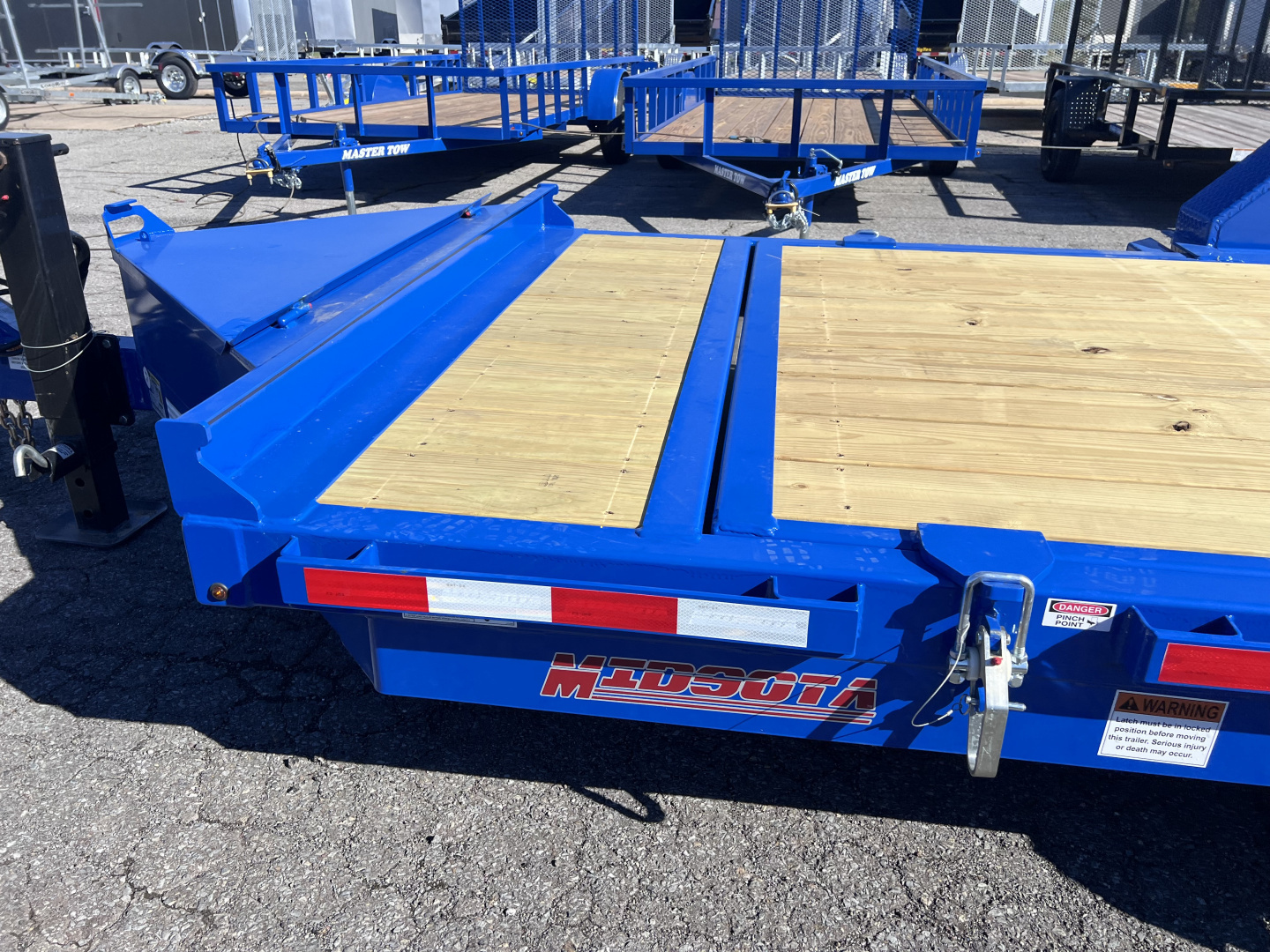 New 2026 Midsota 7X16+2 15.4K TILT Equipment Trailer