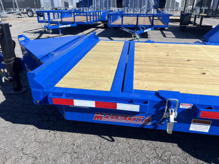 New 2026 Midsota 7X16+2 15.4K TILT Equipment Trailer