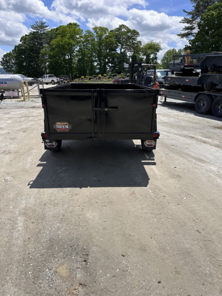 New 2025 Covered Wagon Trailers 5x8x2x3 Dump Trailer / 5x8 / 2' Side / 3500# axle / 2,000# Payload Capacity/ 1,000# Dump Capacity / Manual Hydraulic Pump