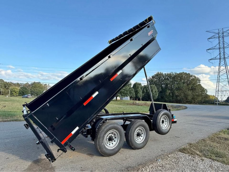 New 2026 Oak Ridge 7x14x3 16k Dump Trailer