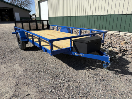 New 2026 14'x83  6k Diamond C Utility Trailer