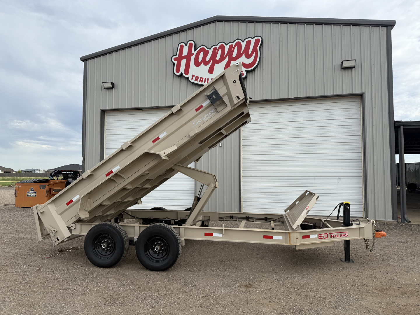 Used 2025 ED Trailers 83"x14' Dump w/ 24" Sides