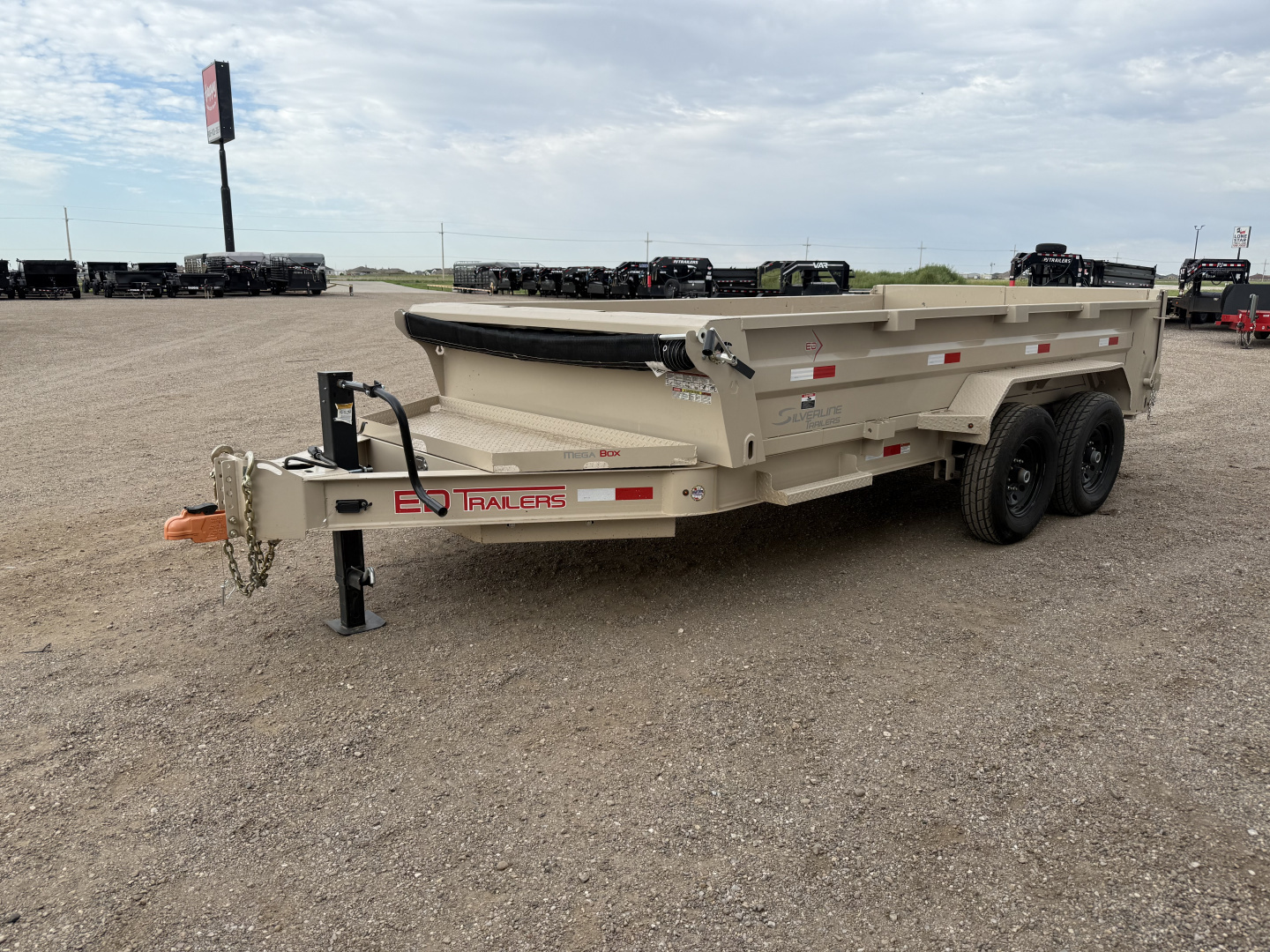 Used 2025 ED Trailers 83"x14' Dump w/ 24" Sides