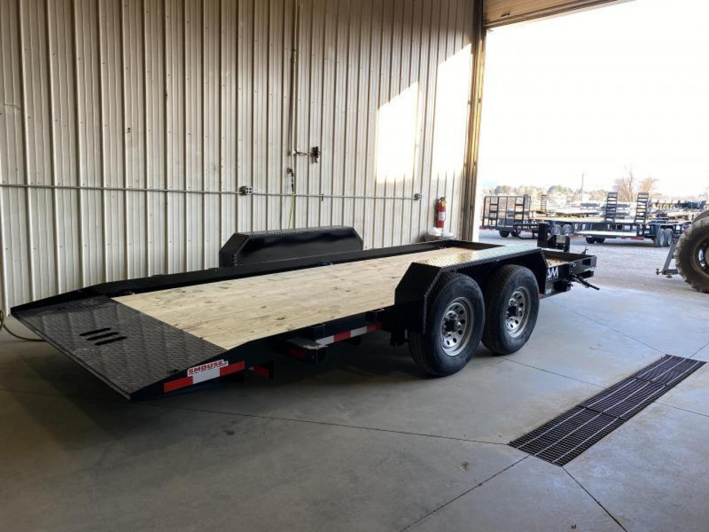 New 2026 CAM Superline 16' Lo Pro Full Tilt Equipment Trailer (7K AXLES)