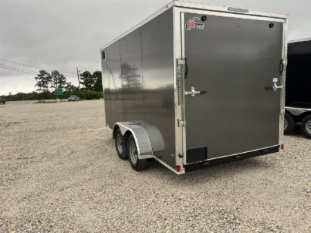 New 2026 Giddy Up USA 7 X 14 TA POLYCORE Cargo / Enclosed Trailer