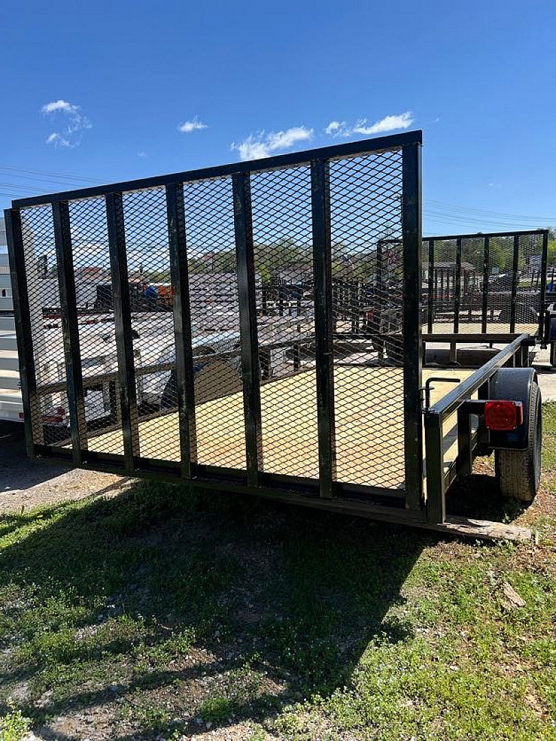 New 2025 P & T Trailers 6X12 AFG Tube Utility Trailer