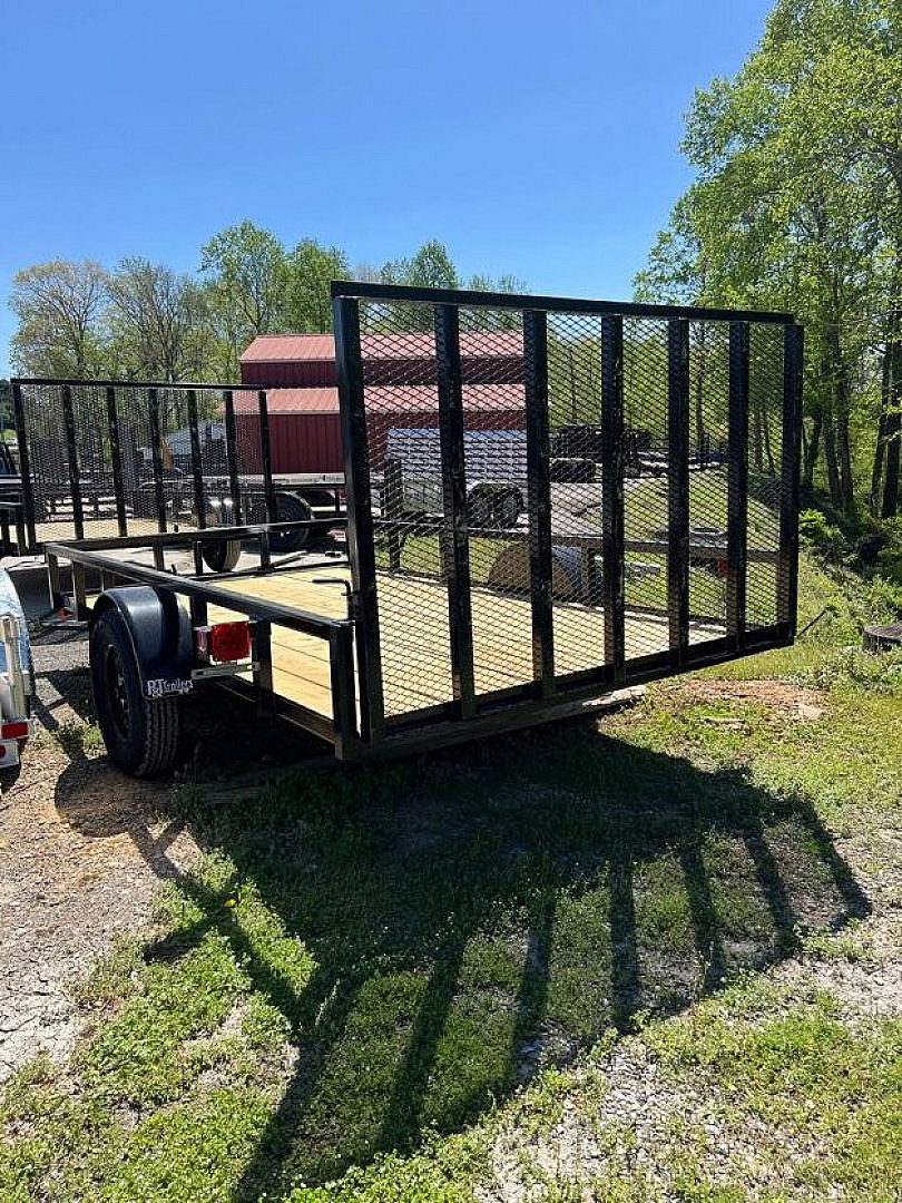 New 2025 P & T Trailers 6X12 AFG Tube Utility Trailer