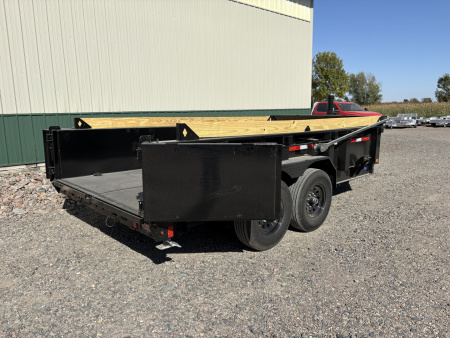 New 2026 14' 14k Diamond C Low Pro Telescopic Dump Trailer